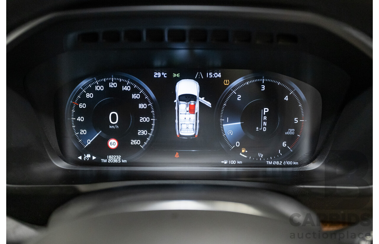 3/2017 Volvo XC90 D5 Inscription (AWD) 256 MY17 4D Wagon Crystal White Pearl Twin Turbo Diesel 2.0L - 7 seater