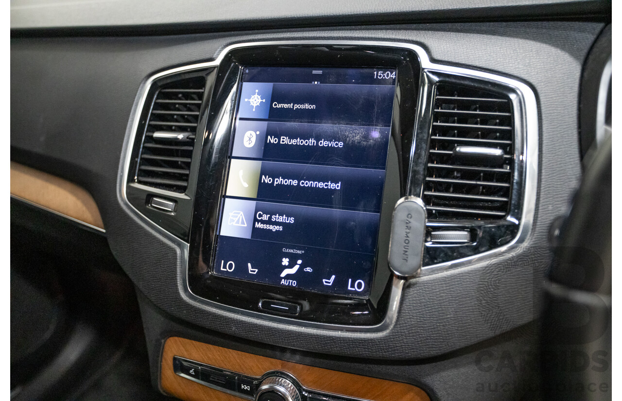 3/2017 Volvo XC90 D5 Inscription (AWD) 256 MY17 4D Wagon Crystal White Pearl Twin Turbo Diesel 2.0L - 7 seater