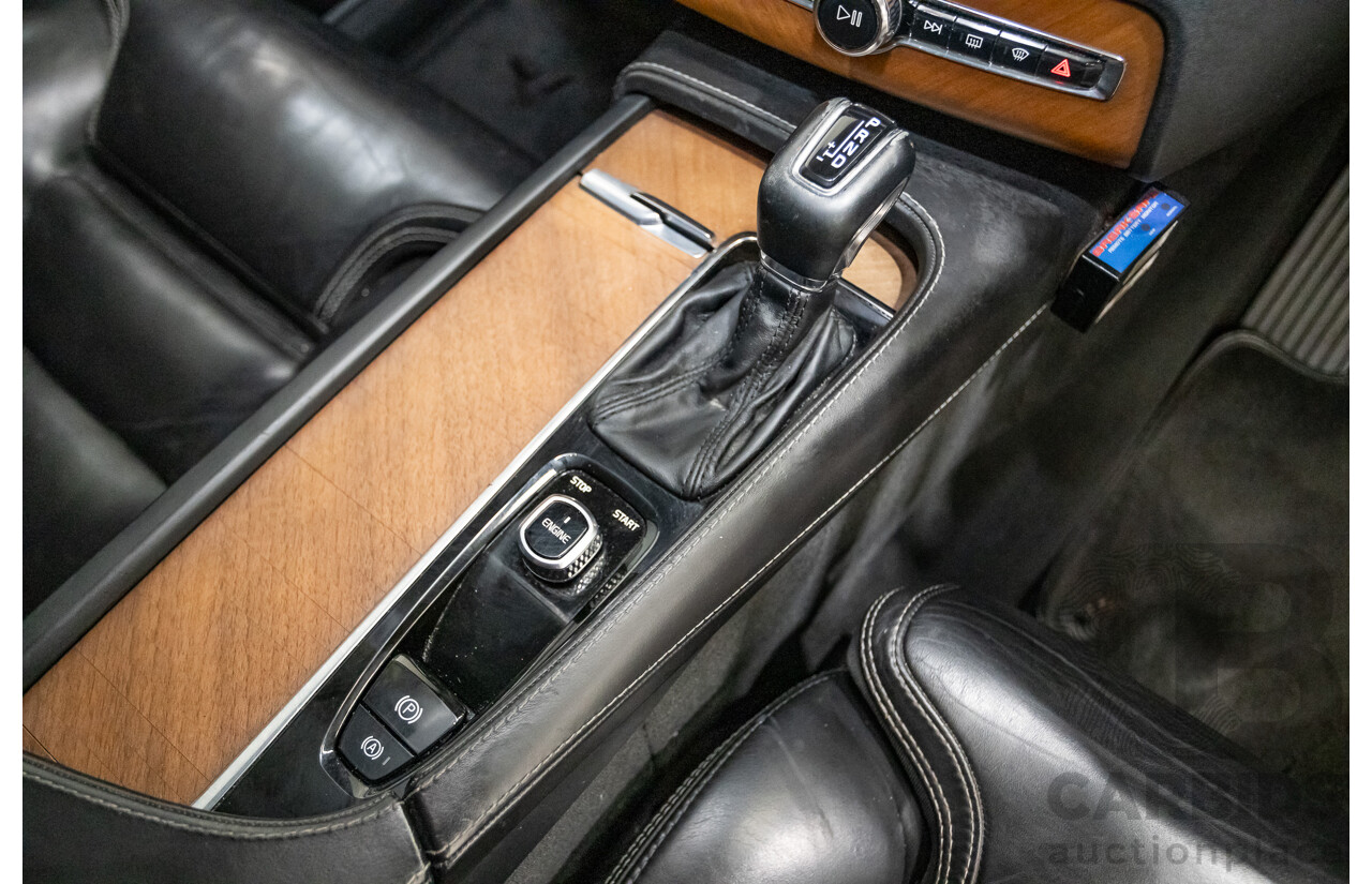 3/2017 Volvo XC90 D5 Inscription (AWD) 256 MY17 4D Wagon Crystal White Pearl Twin Turbo Diesel 2.0L - 7 seater