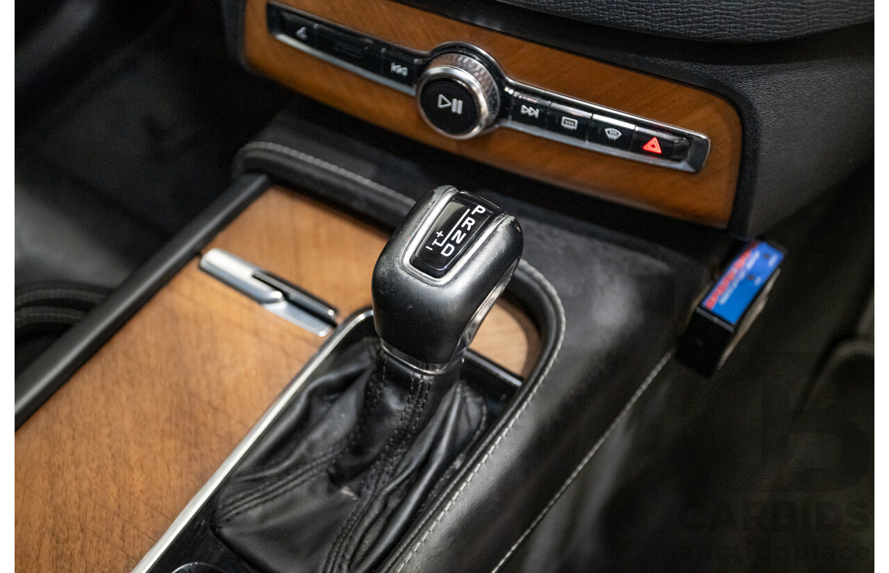 3/2017 Volvo XC90 D5 Inscription (AWD) 256 MY17 4D Wagon Crystal White Pearl Twin Turbo Diesel 2.0L - 7 seater