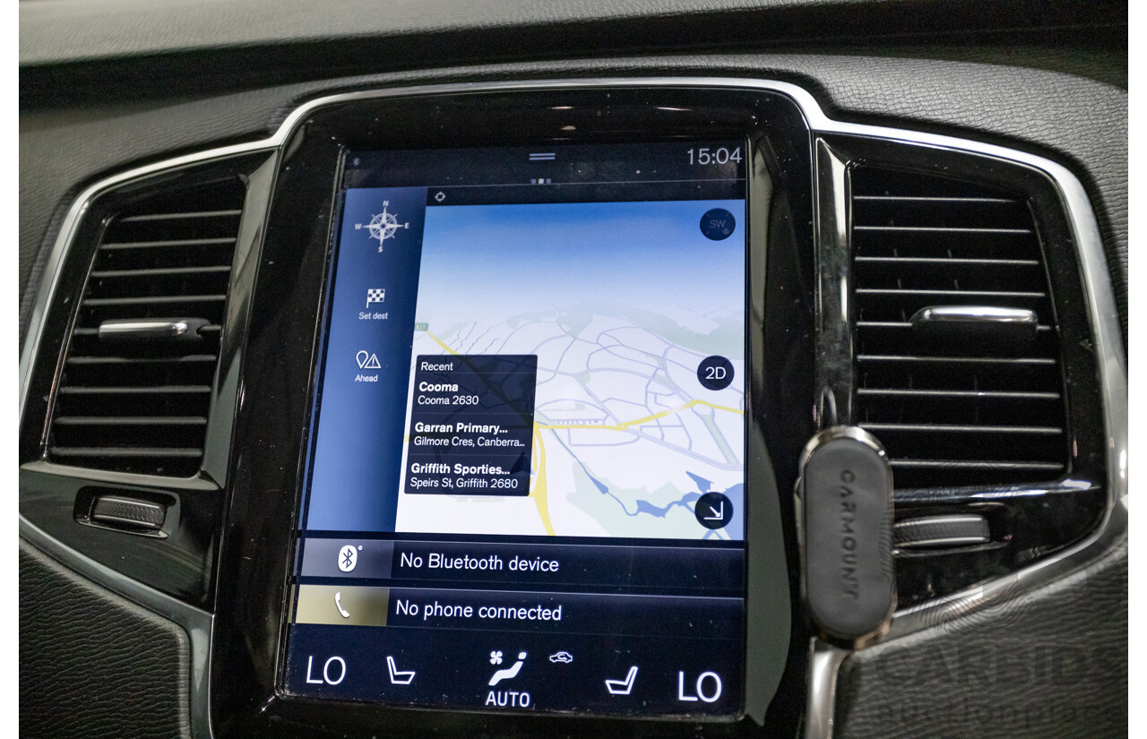 3/2017 Volvo XC90 D5 Inscription (AWD) 256 MY17 4D Wagon Crystal White Pearl Twin Turbo Diesel 2.0L - 7 seater