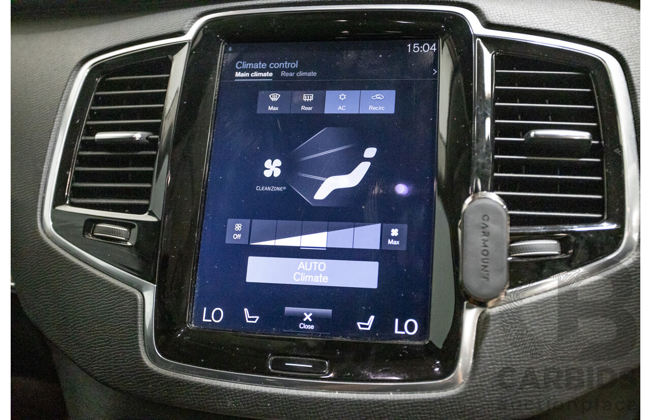 3/2017 Volvo XC90 D5 Inscription (AWD) 256 MY17 4D Wagon Crystal White Pearl Twin Turbo Diesel 2.0L - 7 seater