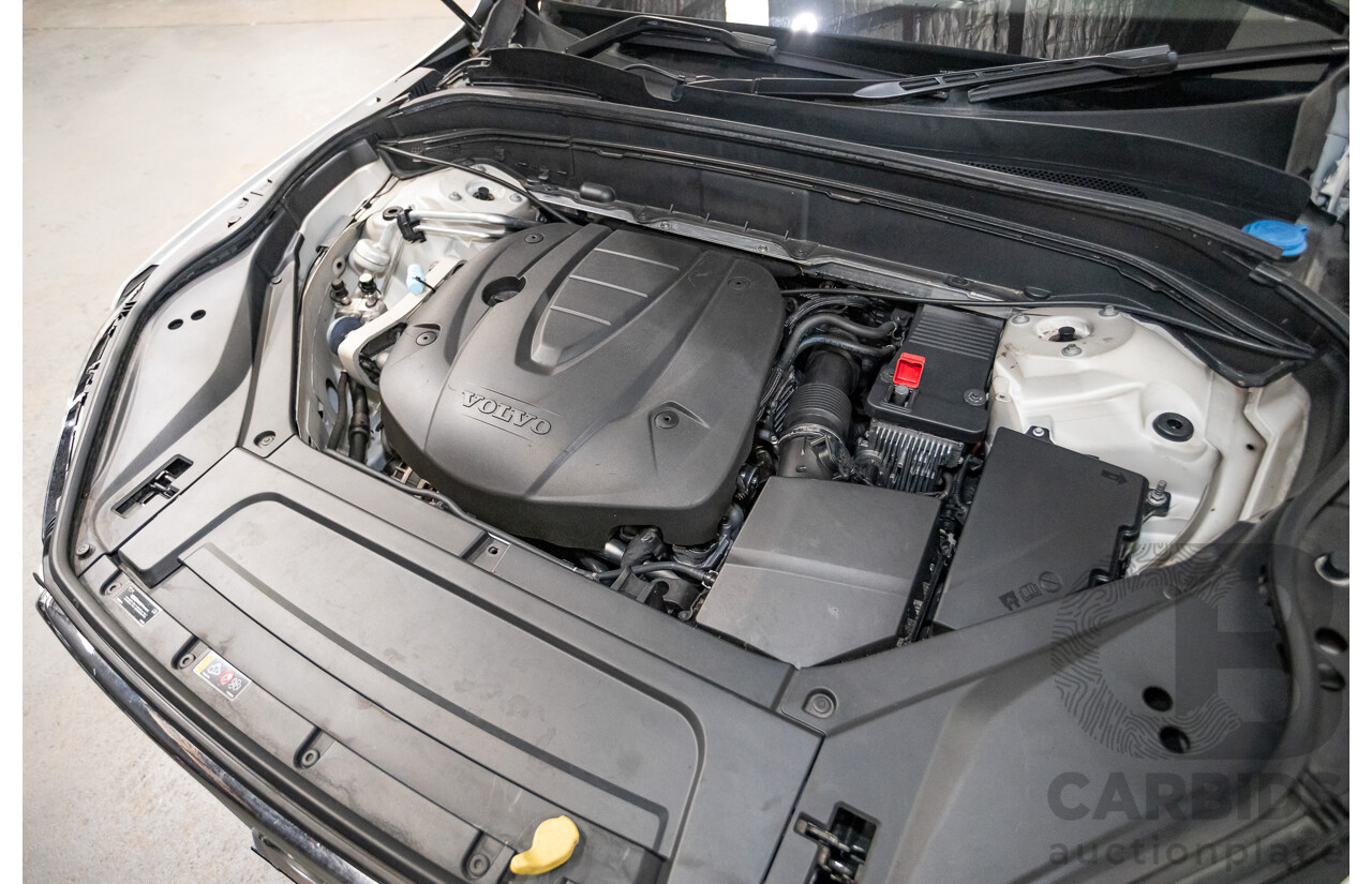 3/2017 Volvo XC90 D5 Inscription (AWD) 256 MY17 4D Wagon Crystal White Pearl Twin Turbo Diesel 2.0L - 7 seater