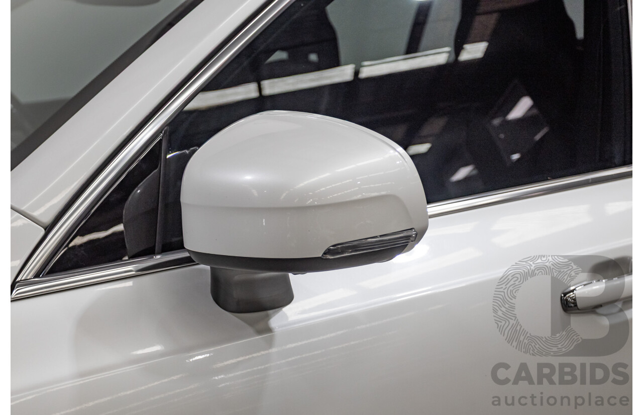 3/2017 Volvo XC90 D5 Inscription (AWD) 256 MY17 4D Wagon Crystal White Pearl Twin Turbo Diesel 2.0L - 7 seater