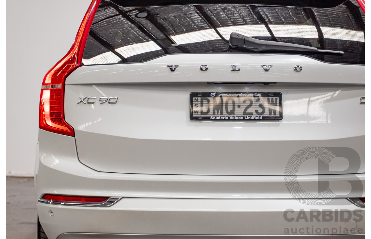 3/2017 Volvo XC90 D5 Inscription (AWD) 256 MY17 4D Wagon Crystal White Pearl Twin Turbo Diesel 2.0L - 7 seater