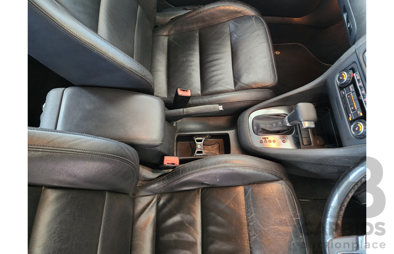 2/2010 Volkswagen Golf 118 TSI Comfortline 1K MY10 4d Wagon Black 1.4L