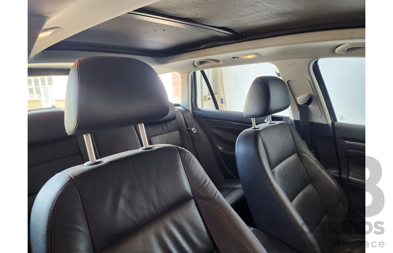 2/2010 Volkswagen Golf 118 TSI Comfortline 1K MY10 4d Wagon Black 1.4L