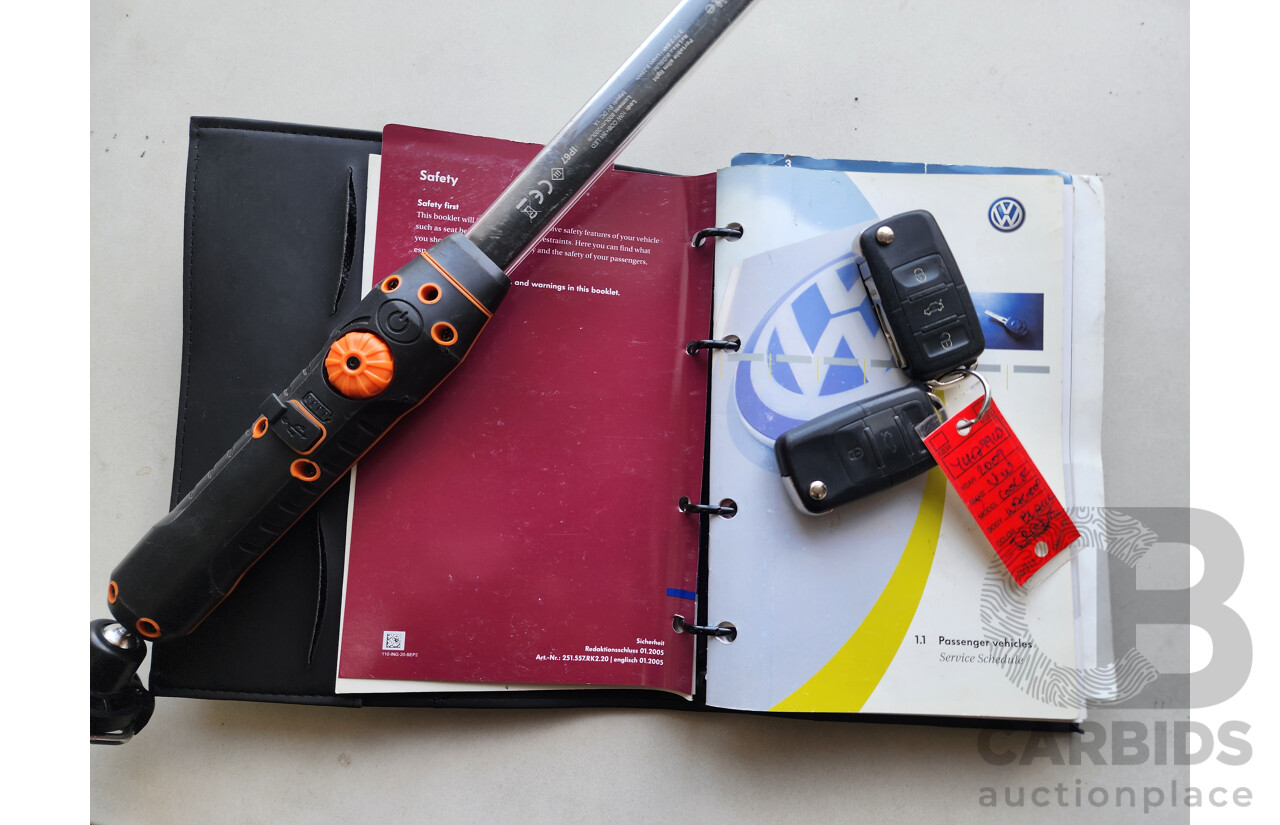 2/2010 Volkswagen Golf 118 TSI Comfortline 1K MY10 4d Wagon Black 1.4L