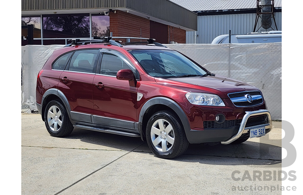 5/2010 Holden Captiva CX (4x4) CG MY10 4d Wagon Maroon 2.0L