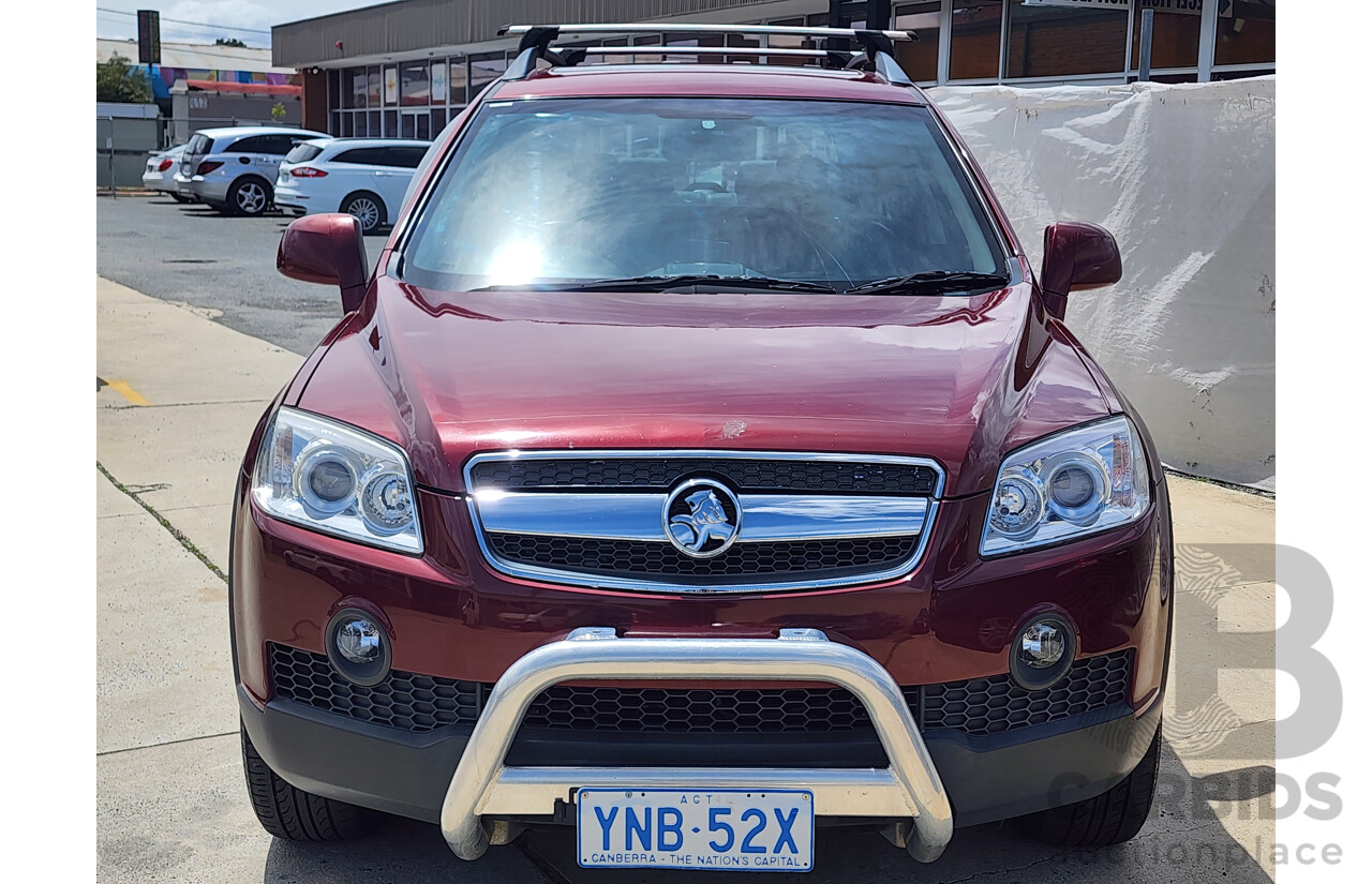 5/2010 Holden Captiva CX (4x4) CG MY10 4d Wagon Maroon 2.0L