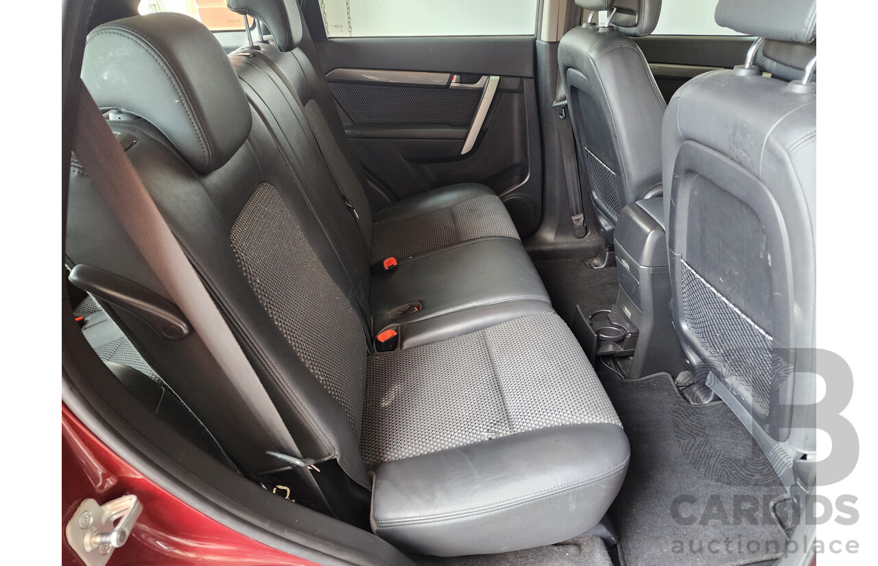 5/2010 Holden Captiva CX (4x4) CG MY10 4d Wagon Maroon 2.0L