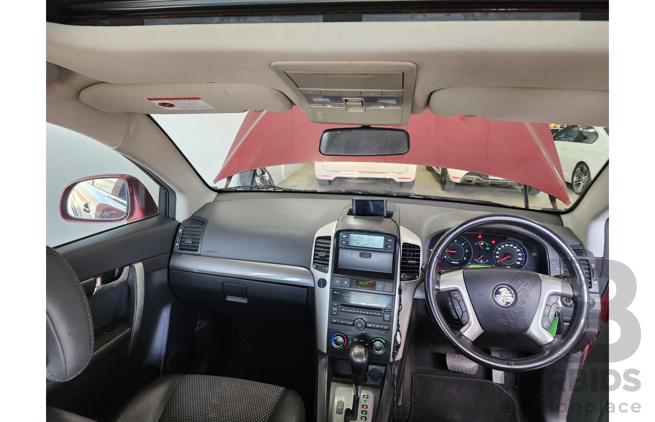 5/2010 Holden Captiva CX (4x4) CG MY10 4d Wagon Maroon 2.0L