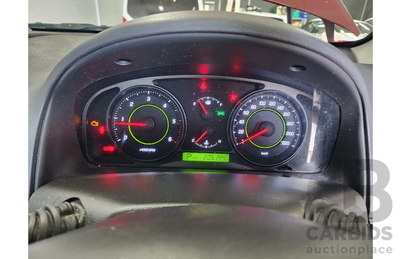 5/2010 Holden Captiva CX (4x4) CG MY10 4d Wagon Maroon 2.0L