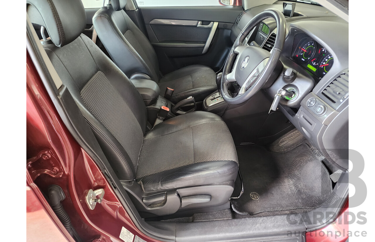 5/2010 Holden Captiva CX (4x4) CG MY10 4d Wagon Maroon 2.0L