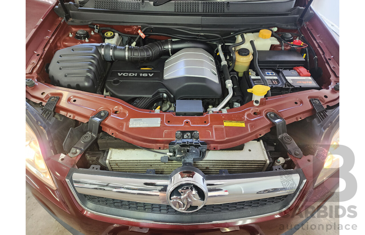 5/2010 Holden Captiva CX (4x4) CG MY10 4d Wagon Maroon 2.0L