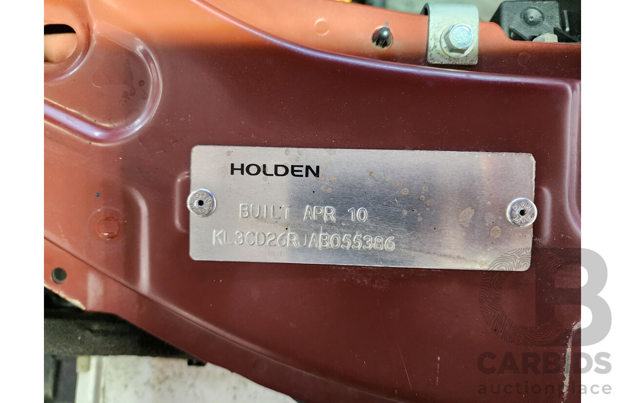 5/2010 Holden Captiva CX (4x4) CG MY10 4d Wagon Maroon 2.0L