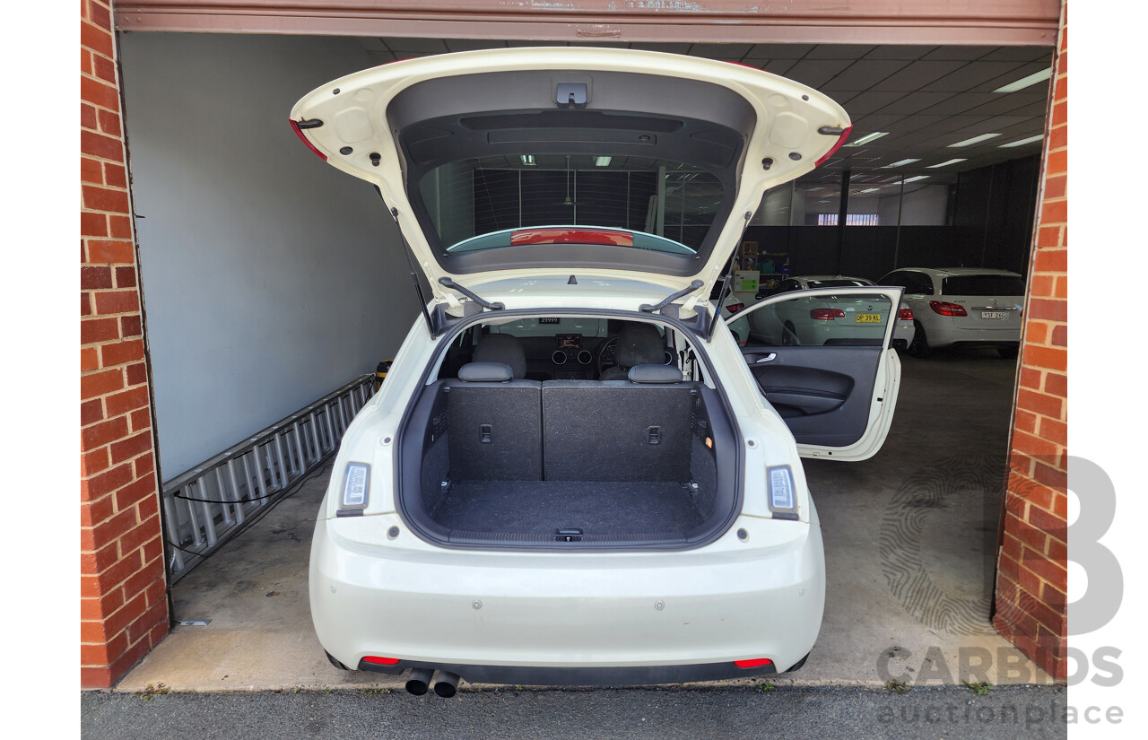 6/2011 Audi A1 1.4 TFSI Attraction 8X 3d Hatchback White 1.4L