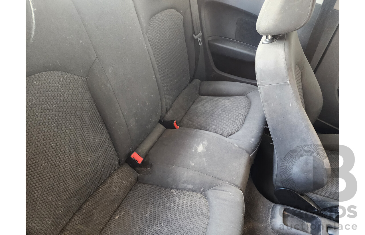 6/2011 Audi A1 1.4 TFSI Attraction 8X 3d Hatchback White 1.4L