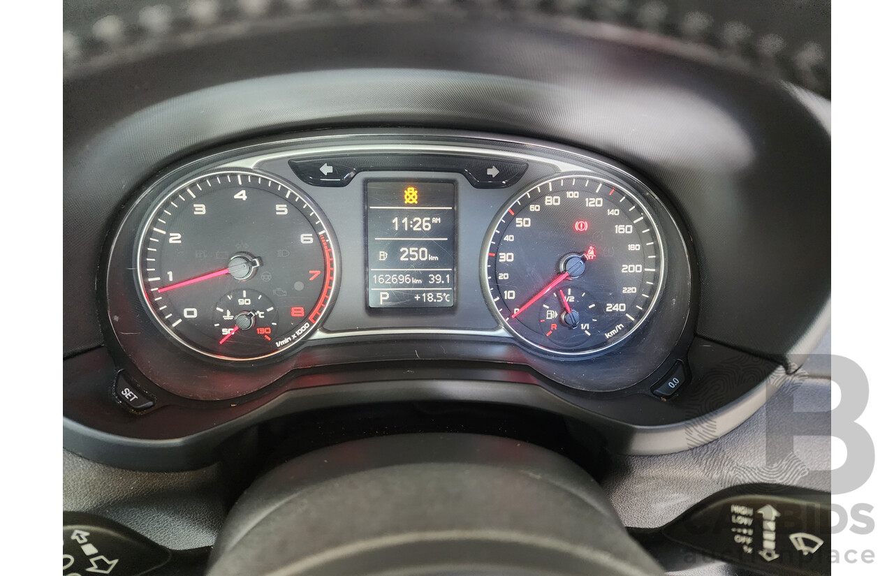 6/2011 Audi A1 1.4 TFSI Attraction 8X 3d Hatchback White 1.4L