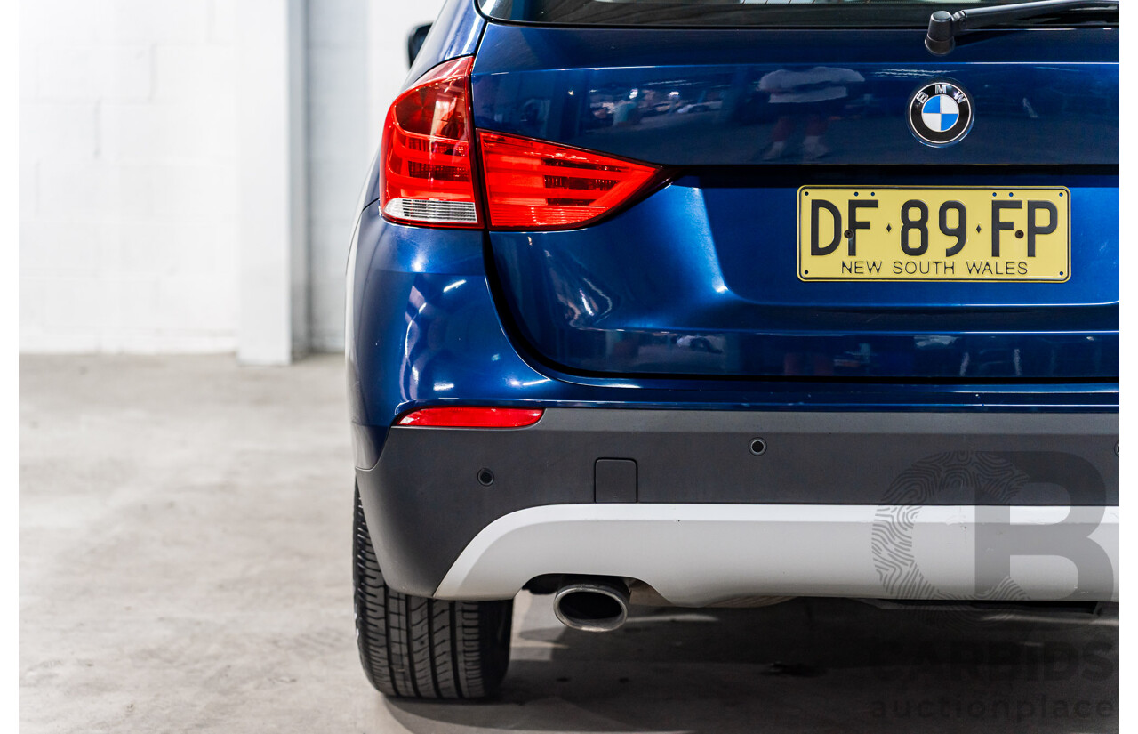 2/2011 BMW X1 xDrive23d E84 MY11 4d Wagon Deep Blue Sea Metallic Turbo Diesel 2.0L