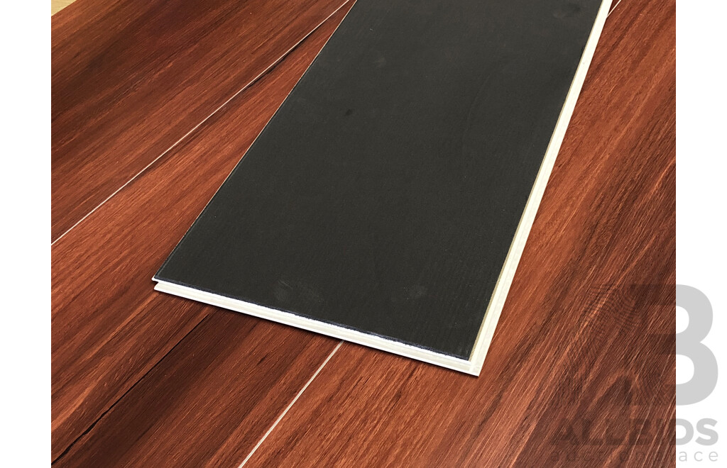 4Runner 7mm Hybrid Flooring - Antique Wood Finish - Red Jarrah - 14.364 Square Meters - Brand New