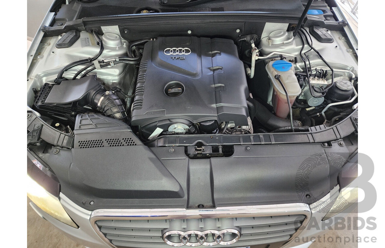 5/2012 Audi A4 2.0 TFSI B8 (8K) MY12 4d Sedan Silver 2.0L