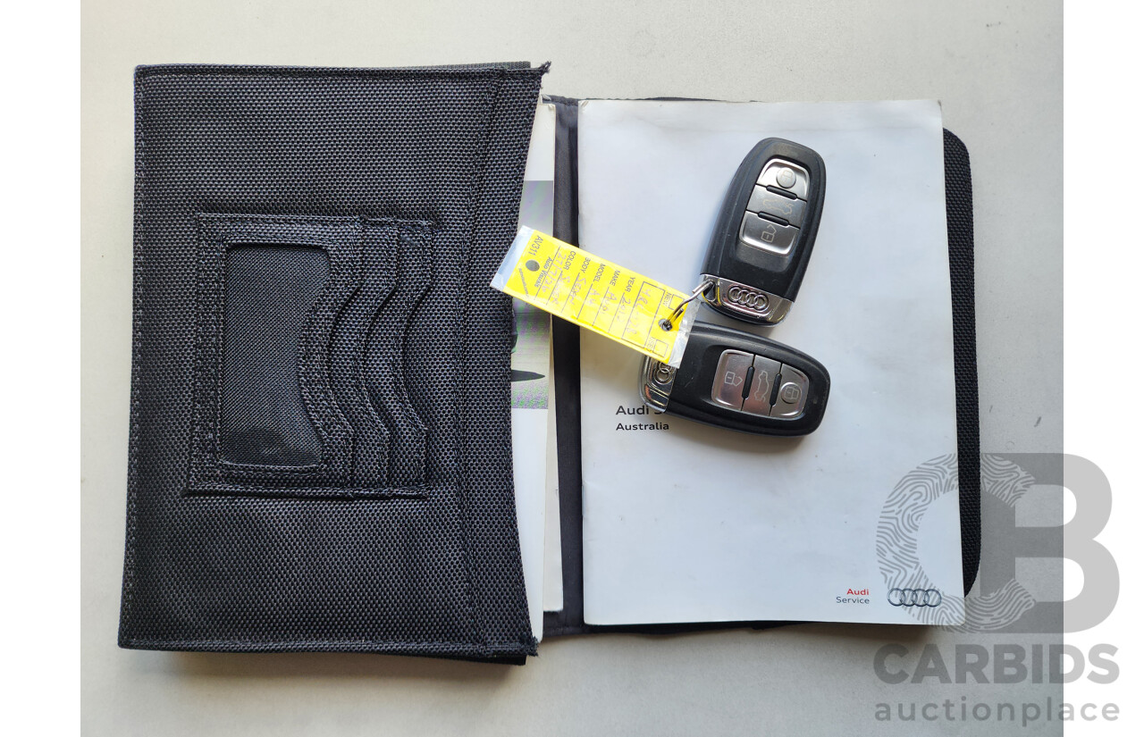 5/2012 Audi A4 2.0 TFSI B8 (8K) MY12 4d Sedan Silver 2.0L