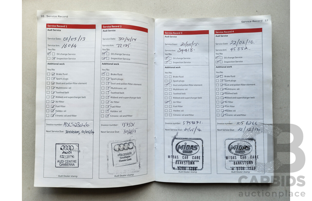 5/2012 Audi A4 2.0 TFSI B8 (8K) MY12 4d Sedan Silver 2.0L