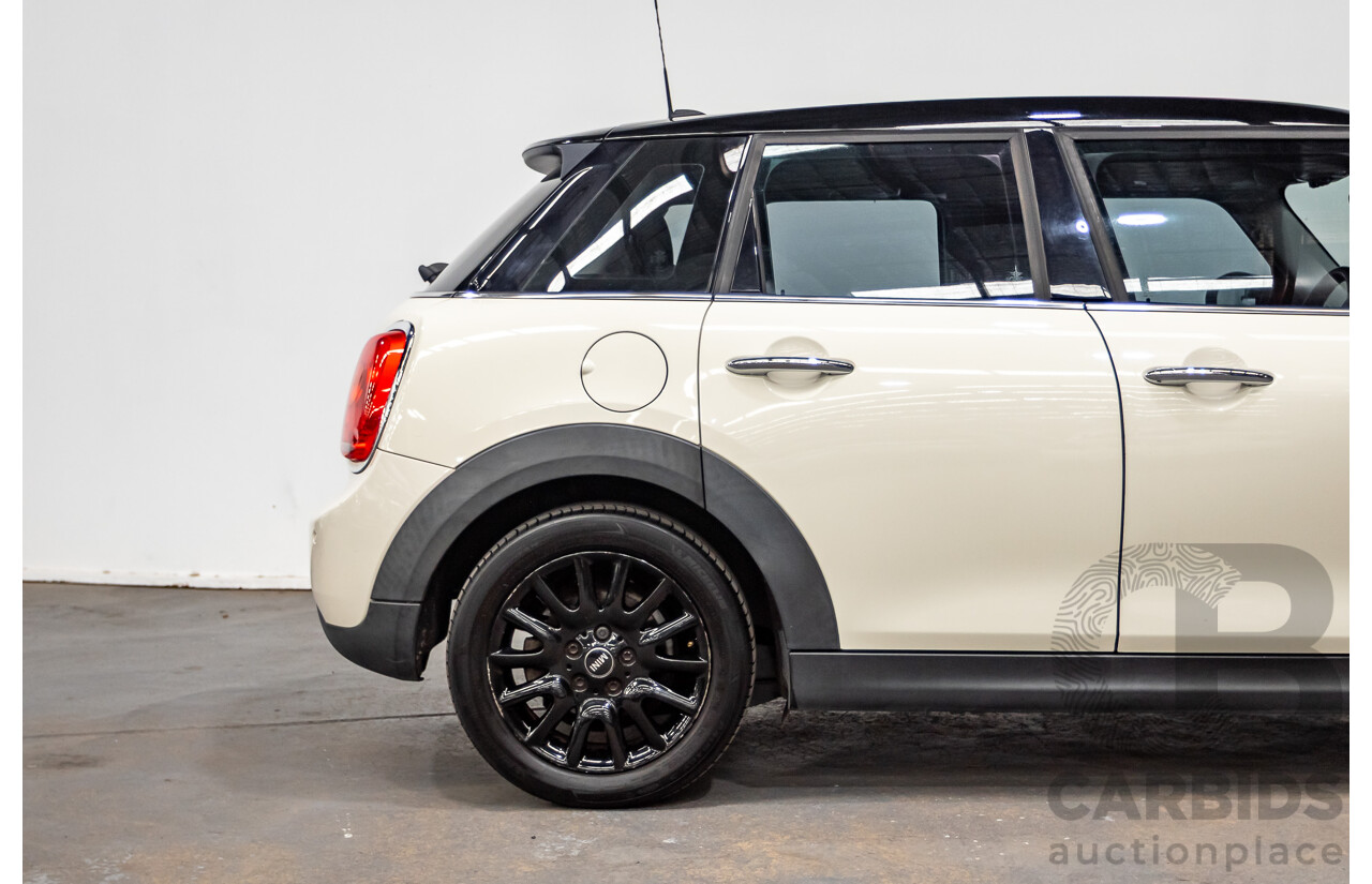 9/2015 Mini Cooper F55 5D Hatchback Pepper White Turbo 1.5L