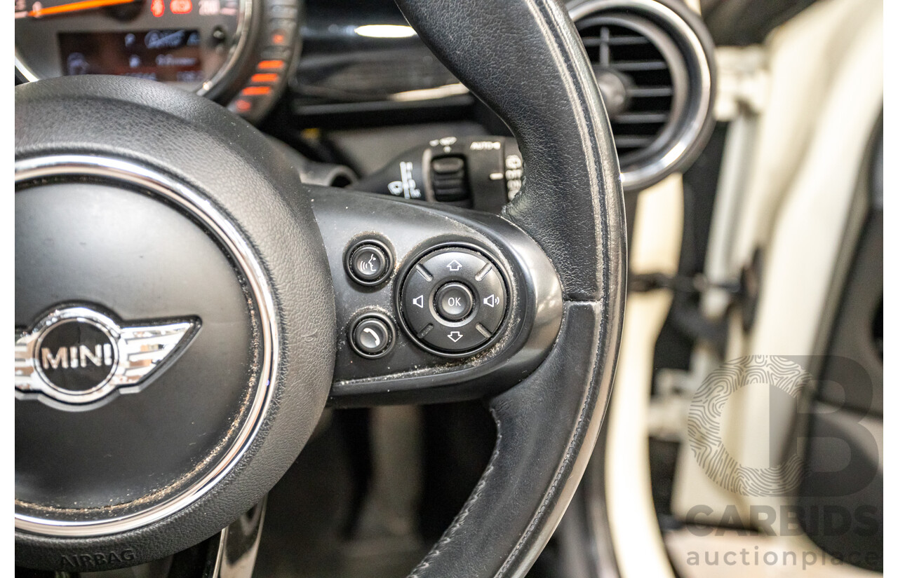 9/2015 Mini Cooper F55 5D Hatchback Pepper White Turbo 1.5L