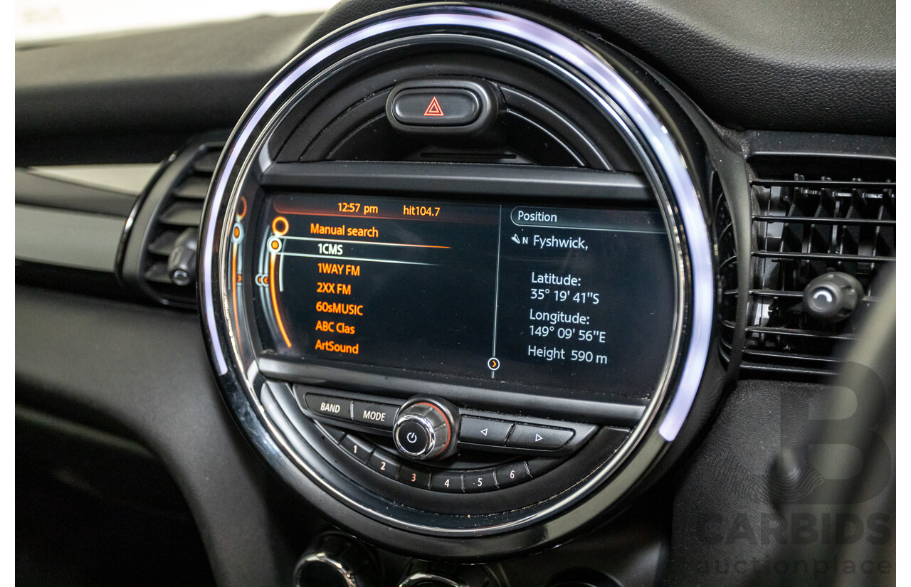 9/2015 Mini Cooper F55 5D Hatchback Pepper White Turbo 1.5L