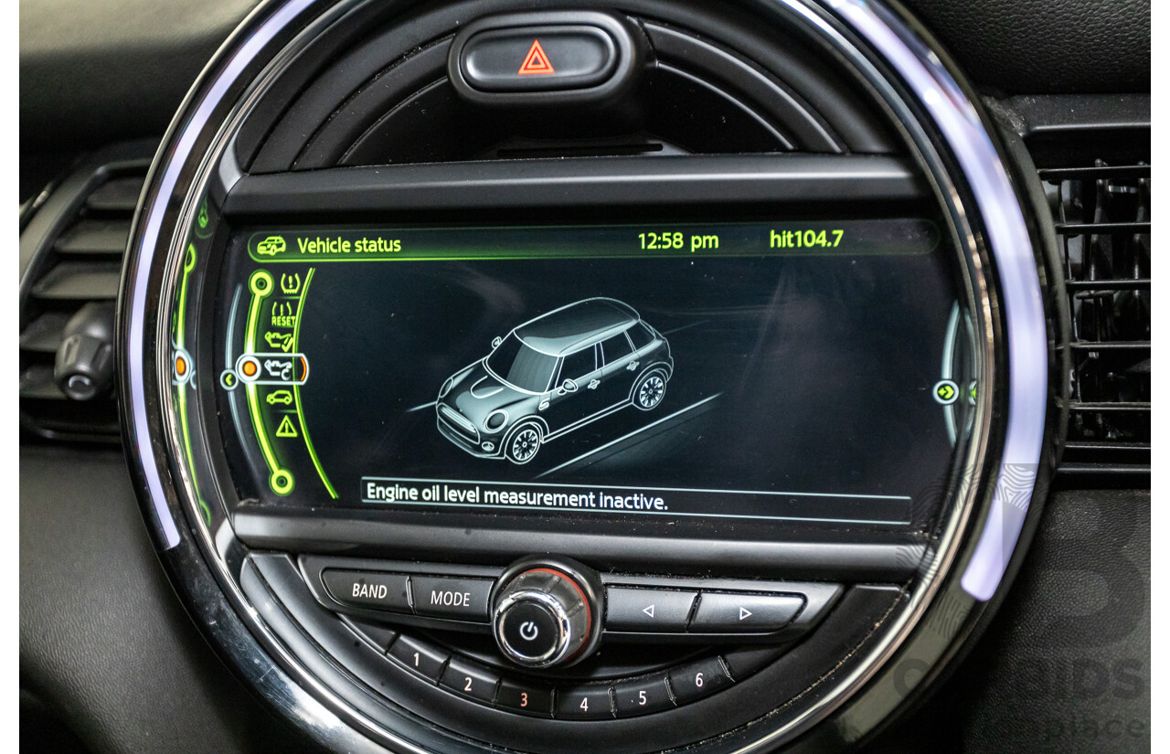 9/2015 Mini Cooper F55 5D Hatchback Pepper White Turbo 1.5L