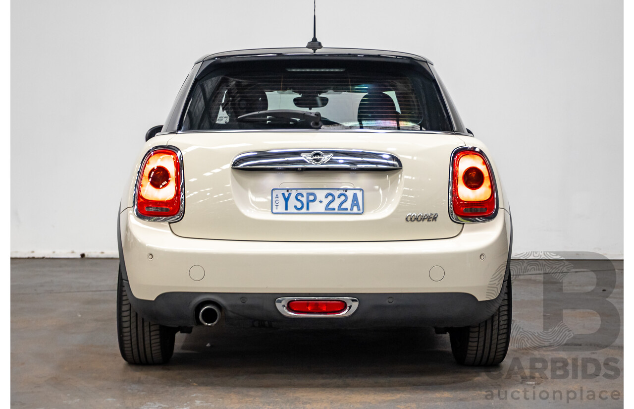 9/2015 Mini Cooper F55 5D Hatchback Pepper White Turbo 1.5L