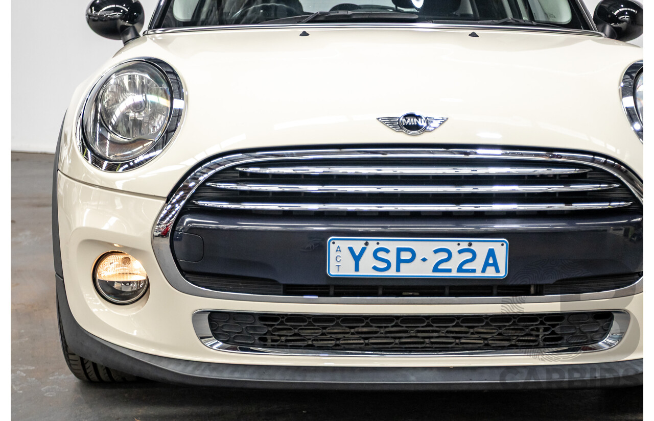 9/2015 Mini Cooper F55 5D Hatchback Pepper White Turbo 1.5L