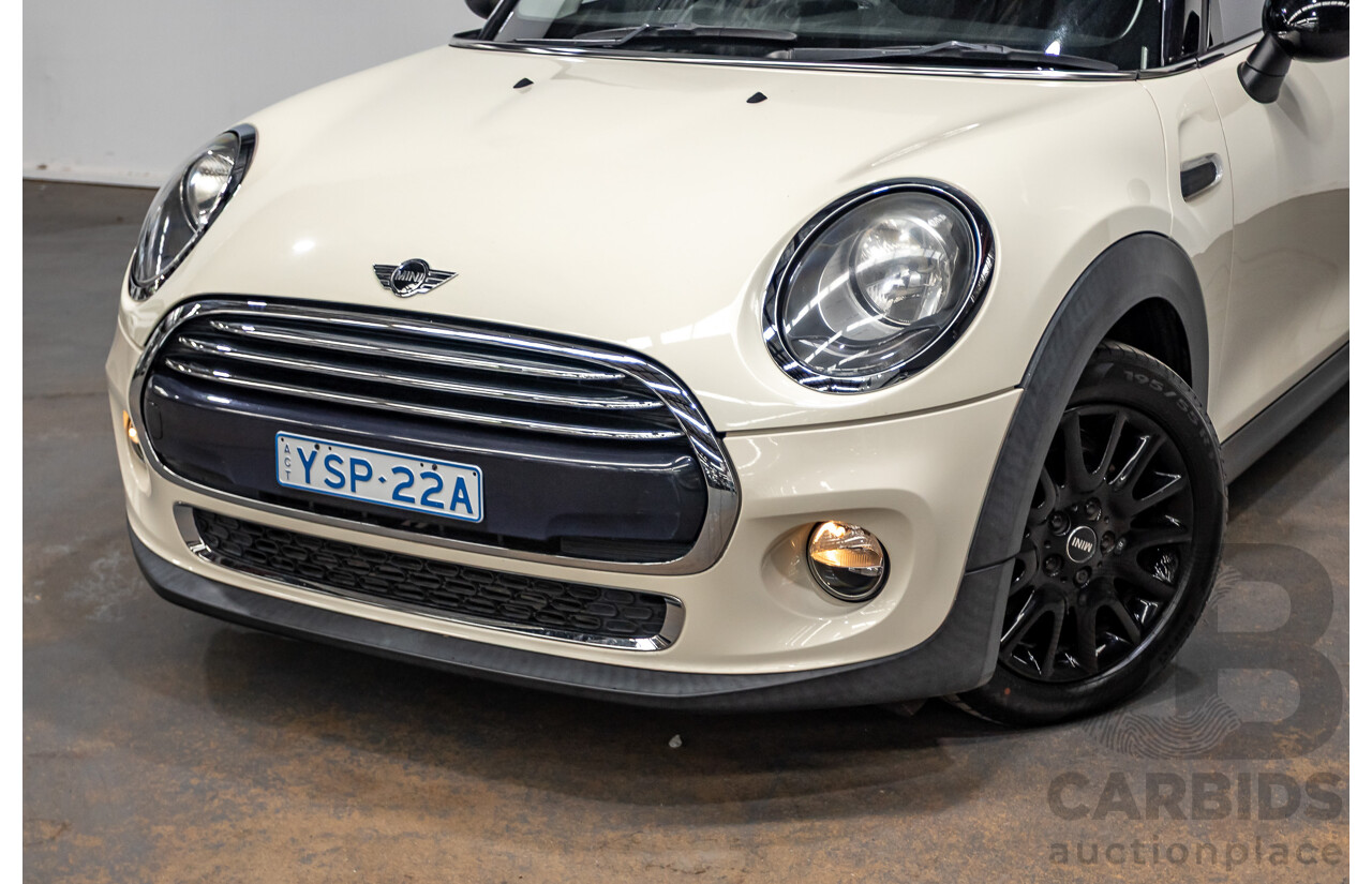 9/2015 Mini Cooper F55 5D Hatchback Pepper White Turbo 1.5L