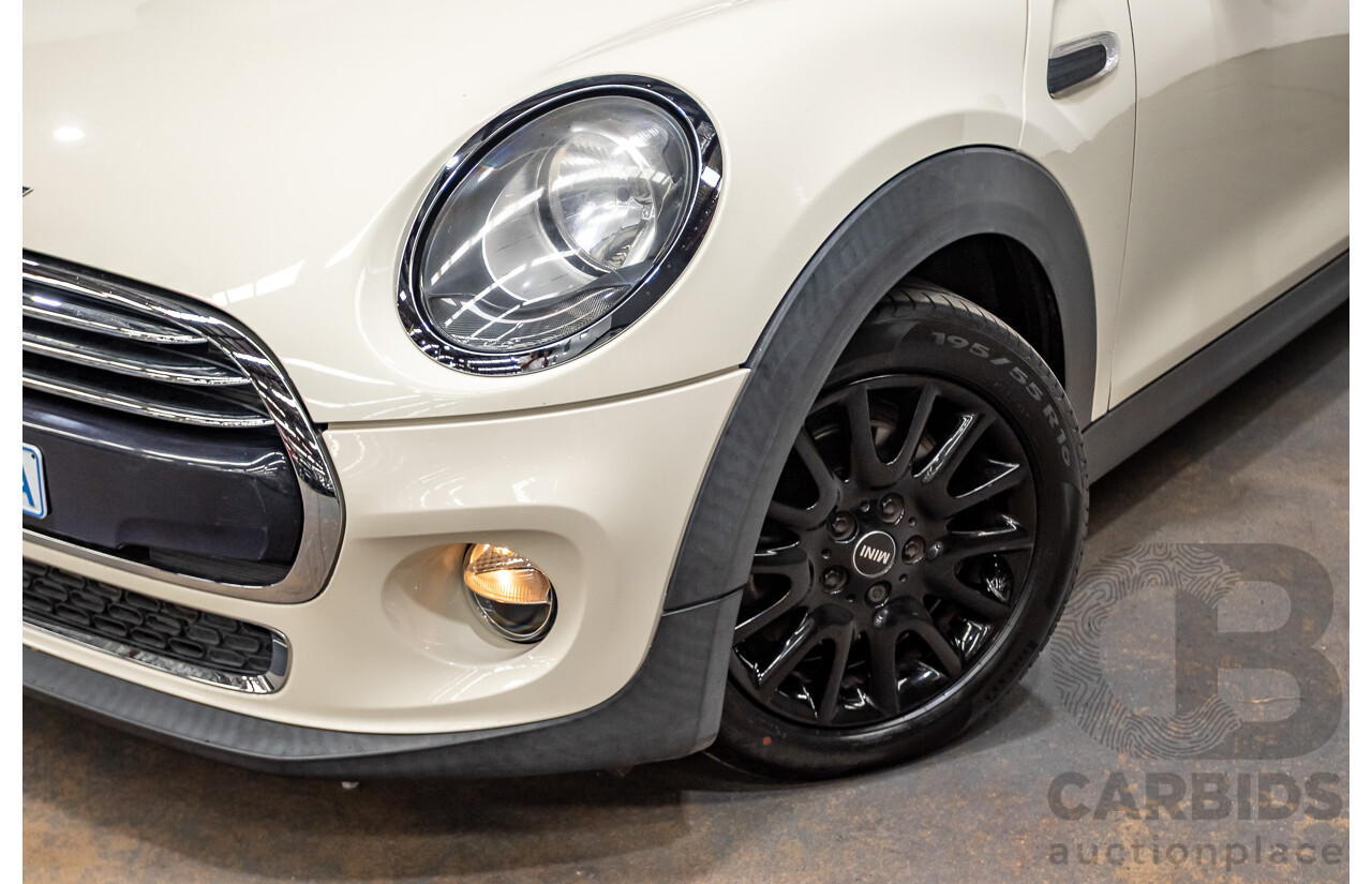 9/2015 Mini Cooper F55 5D Hatchback Pepper White Turbo 1.5L