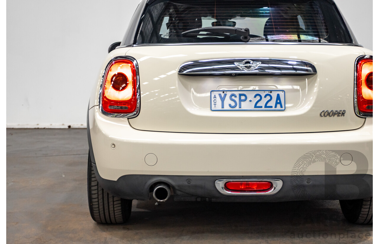 9/2015 Mini Cooper F55 5D Hatchback Pepper White Turbo 1.5L