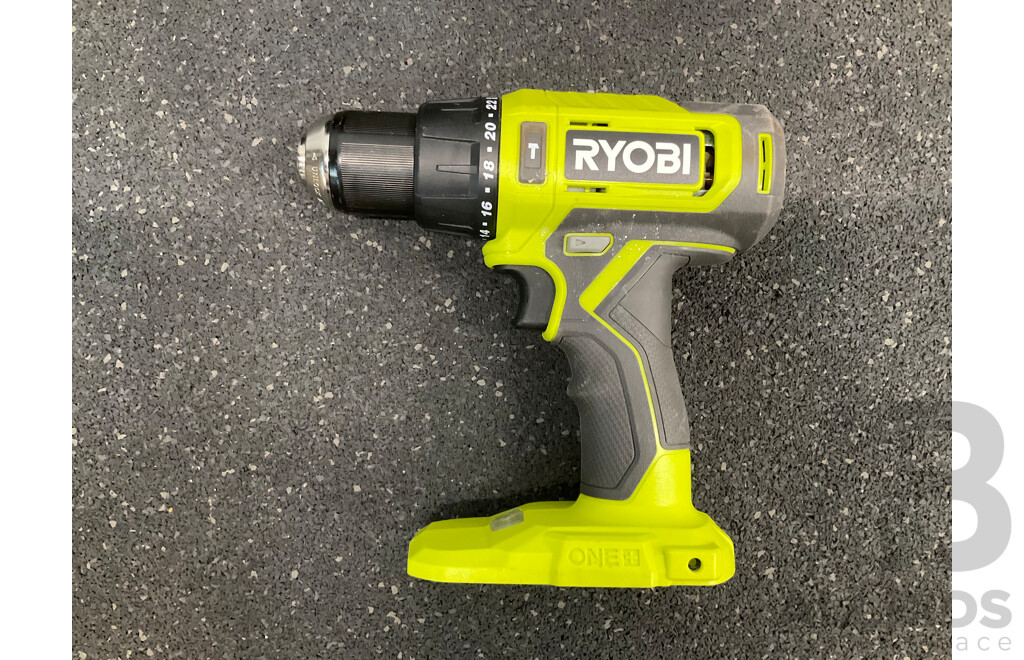 RYOBI 18V ONE+ Hammer Drill (RPD18) Skin Only and PELICAN Storm Case (IM2450) No Foam - Lot of 2