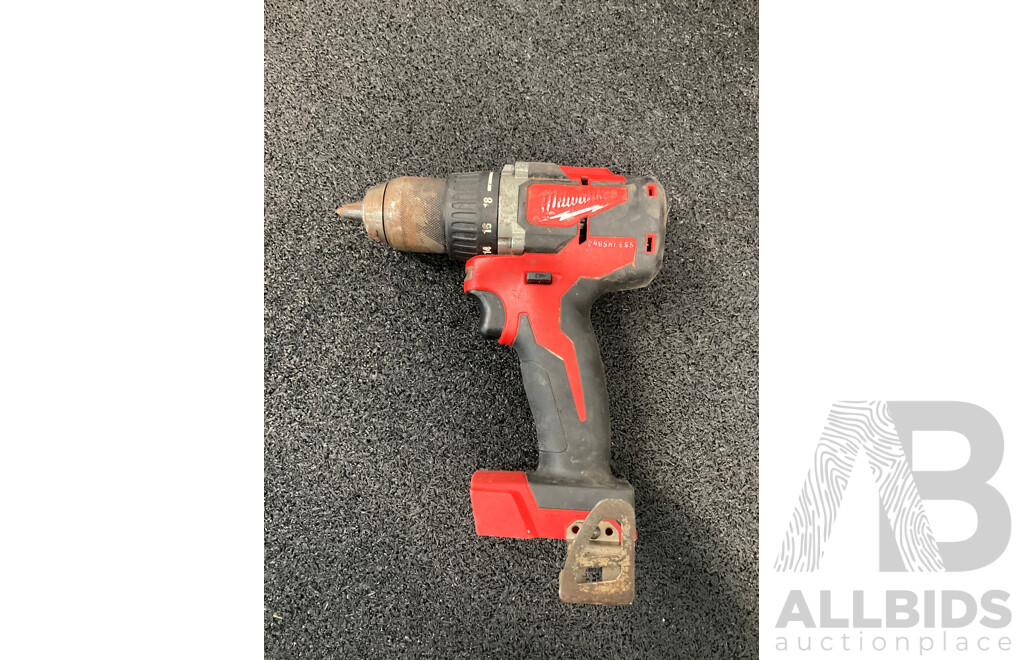 MILWAUKEE M18 FUEL 18V  Rotary Hammer, Hammer Drill and Hammer Drill - Lot of 3