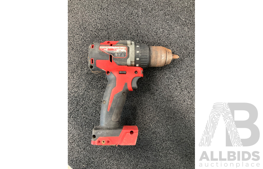 MILWAUKEE M18 FUEL 18V  Rotary Hammer, Hammer Drill and Hammer Drill - Lot of 3