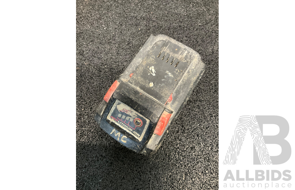 MILWAUKEE M18 FUEL 18V Angle Grinder, Impact Driver and 6.0Ah Battery - Lot of 3