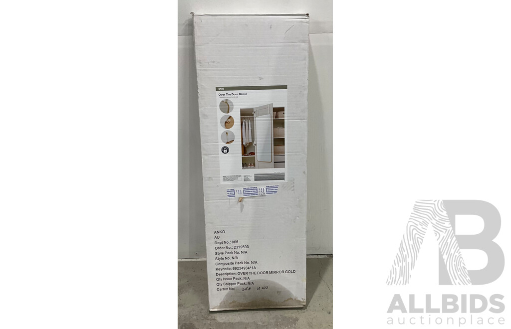 Anko Over the Door Mirror