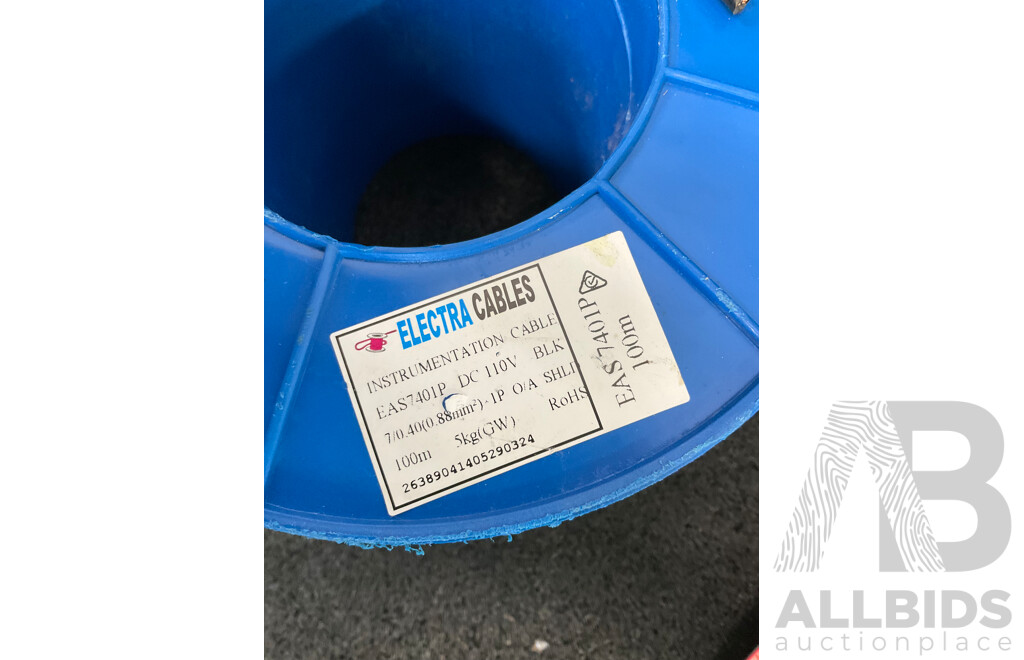 Assorted Electrical Accessories and MILWAUKEE Metal Deep Cut Band Saw Blades - Lot of 4