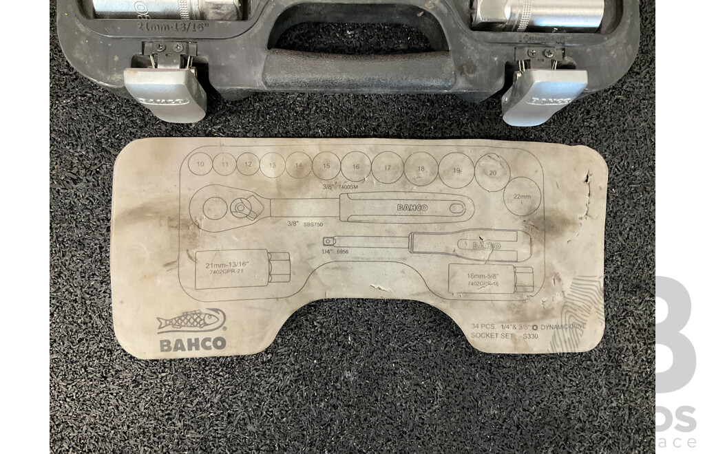 BAHCO S330 Socket and Bit Set