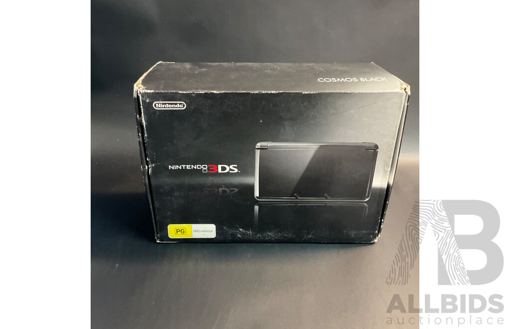 NINTENDO 3DS Cosmos Black Console
