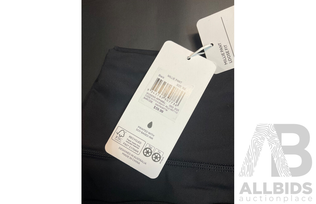 Women's Clothing - NIKE, ADDIDAS, ELL/VOO Size XSmall - Lot of 5