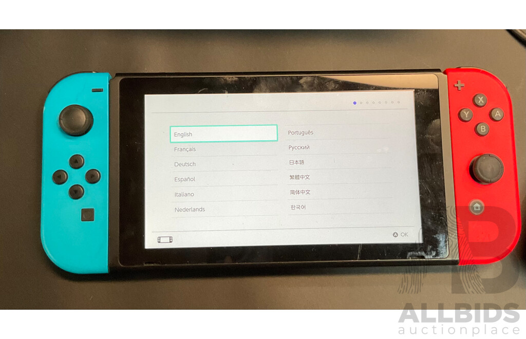 Nintendo Switch Console with Charger