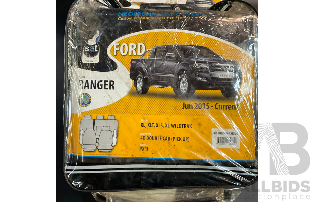 Ford Ranger Seat Covers & ANKO Mop Replacement Sponge &  Box of Green Wall Plugs