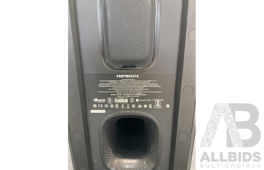 JBL PartyBox 310, Portable Bluetooth Speaker