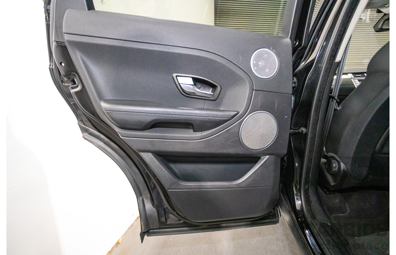 06/2014 Range Rover Evoque SD4 PURE (AWD) LV MY14 5D Wagon Santorini Black Turbo Diesel 2.2L